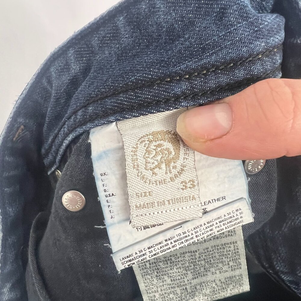 Diesel | Viker Jeans 33"x30" 100% cotton - Picture 12 of 15